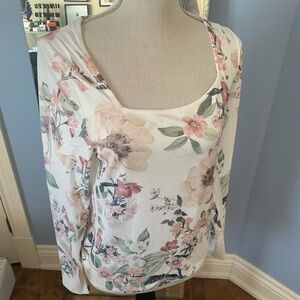 Floral Print Women's Top for spring